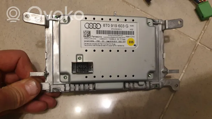 Audi A5 8T 8F Monitori/näyttö/pieni näyttö 8T0919603G