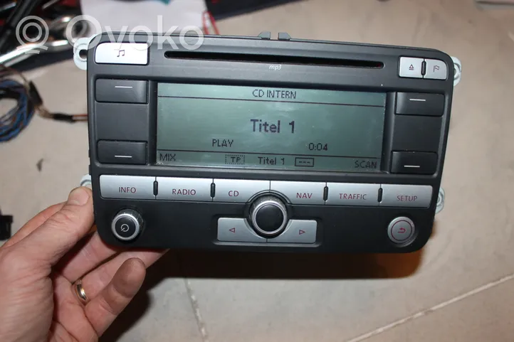 Volkswagen PASSAT B6 Panel / Radioodtwarzacz CD/DVD/GPS 1K0035191D