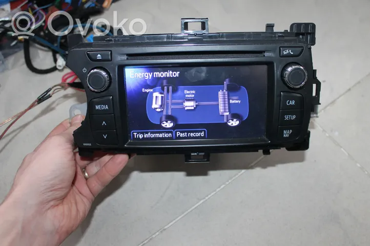 Toyota Yaris Unité principale radio / CD / DVD / GPS 861400D050