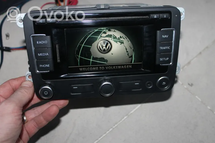 Volkswagen Golf Plus Panel / Radioodtwarzacz CD/DVD/GPS 3C0035270