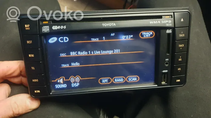 Toyota Verso Radio/CD/DVD/GPS-pääyksikkö PZ44500333