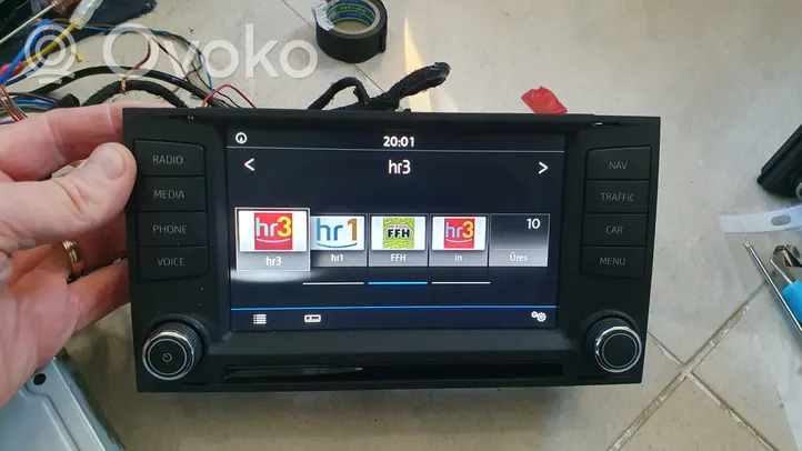 Seat Leon (5F) Radio/CD/DVD/GPS-pääyksikkö 5F0919604A