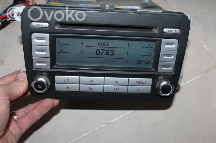 Volkswagen Touran I Radio/CD/DVD/GPS-pääyksikkö 1K0035186R