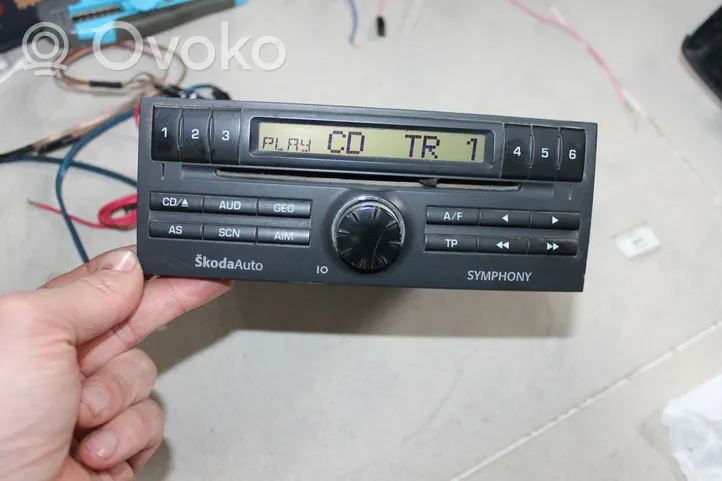 Skoda Fabia Mk1 (6Y) Panel / Radioodtwarzacz CD/DVD/GPS 6Y0035156E