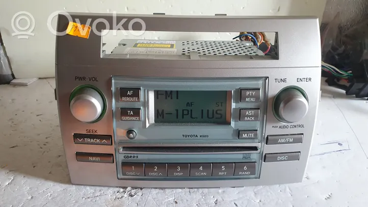 Toyota Corolla Verso AR10 Radio/CD/DVD/GPS-pääyksikkö 861200F010