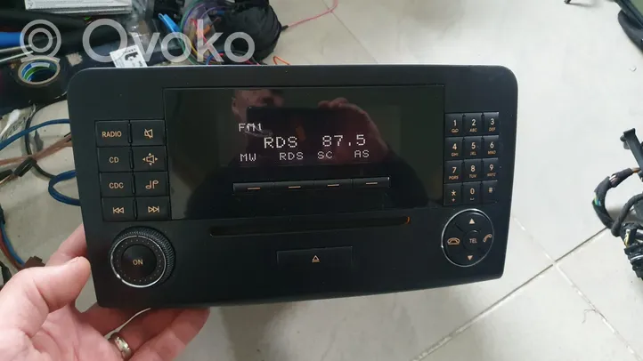 Mercedes-Benz ML W164 Radio/CD/DVD/GPS-pääyksikkö A1648209289