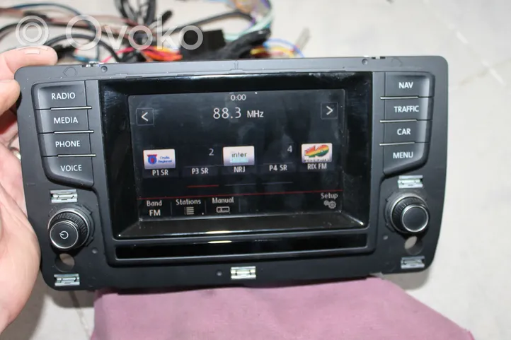 Volkswagen Golf VII Unité principale radio / CD / DVD / GPS 5G0919605D