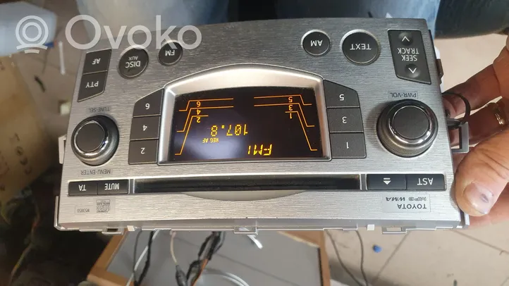 Toyota Verso Panel / Radioodtwarzacz CD/DVD/GPS 861290F090