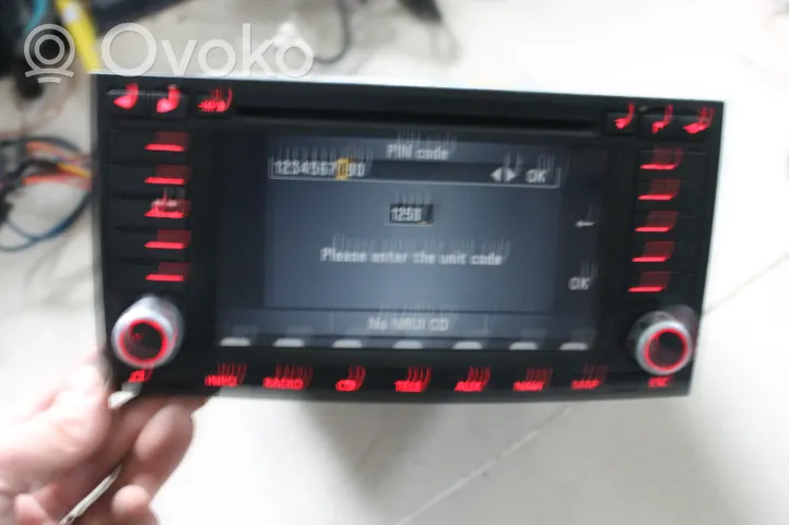 Volkswagen Touareg I Radio/CD/DVD/GPS-pääyksikkö 7L6035191C