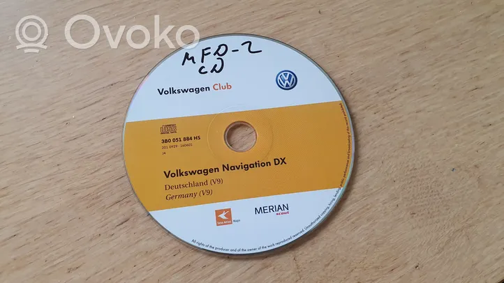 Volkswagen Golf IV Mapy do nawigacji CD/DVD 3B0051884HS