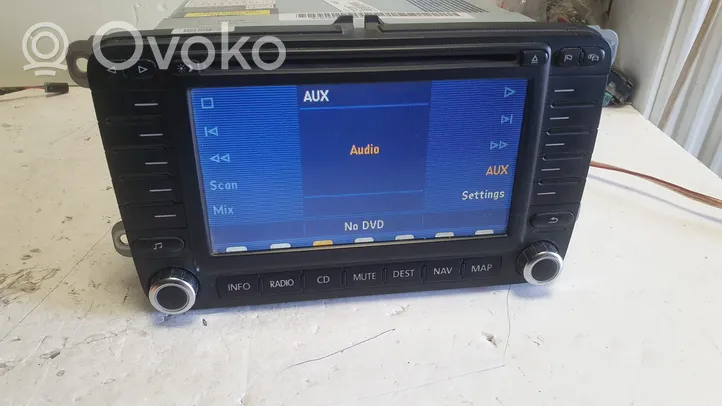 Volkswagen Touran I Panel / Radioodtwarzacz CD/DVD/GPS 1K0035198A