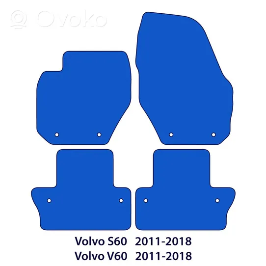 Volvo V60 Zestaw dywaników samochodowych 