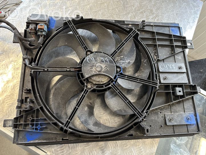 Citroen C4 II Picasso Ventilateur de refroidissement de radiateur électrique 9806313280