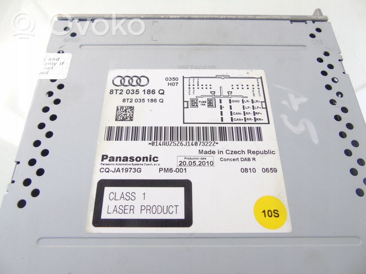 Audi A4 S4 B8 8K Radija/ CD/DVD grotuvas/ navigacija 8T2035186Q