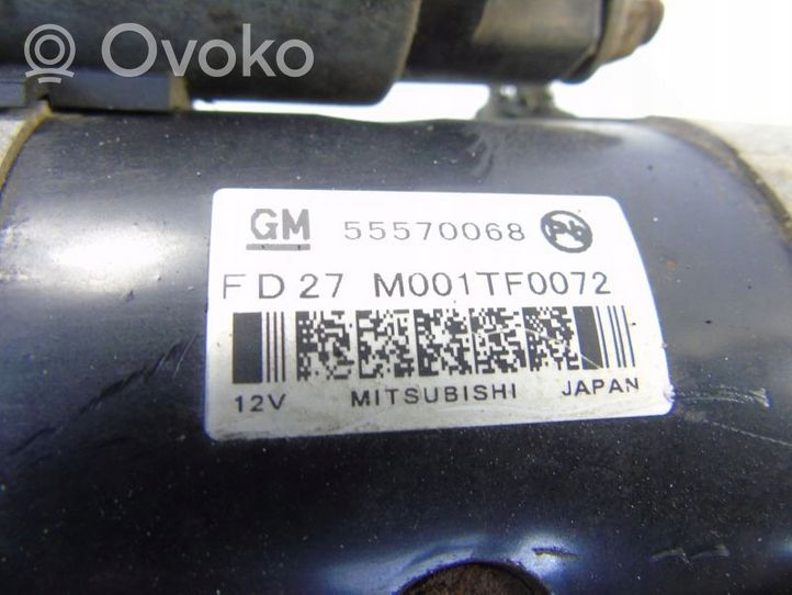 Vauxhall Mokka Käynnistysmoottori 55570068