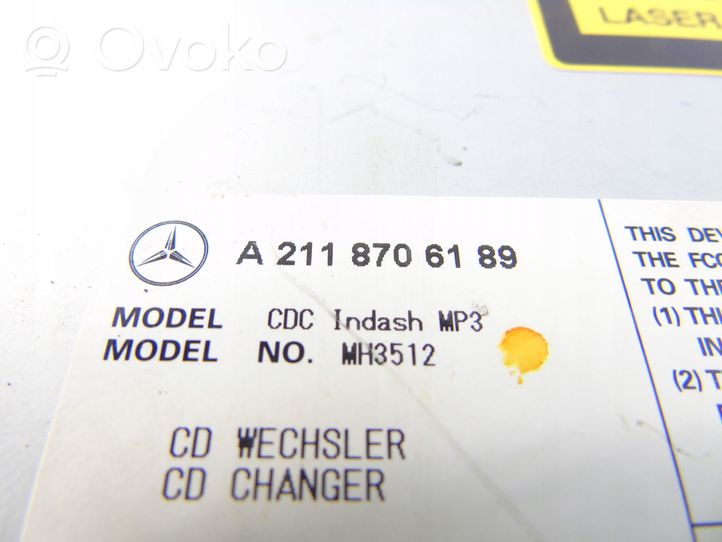Mercedes-Benz B W245 Changeur CD / DVD A2118706189