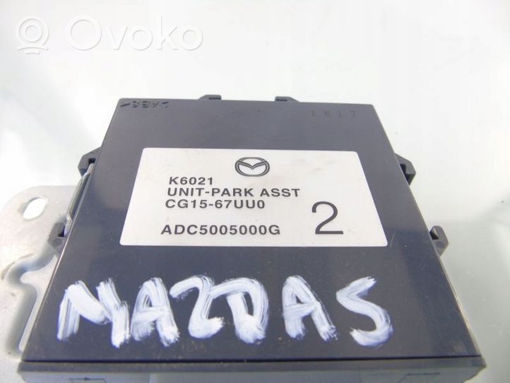 Mazda 5 Pysäköintitutkan (PCD) ohjainlaite/moduuli CG1567UU0