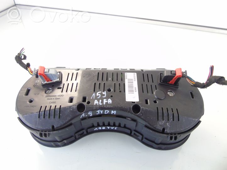 Alfa Romeo 159 Tachimetro (quadro strumenti) 60694646