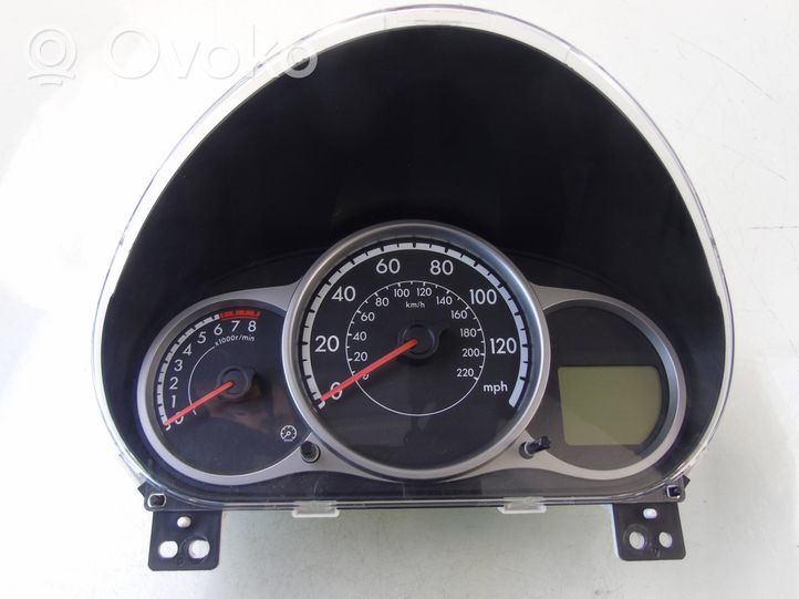 Mazda 2 Compteur de vitesse tableau de bord D01J55430