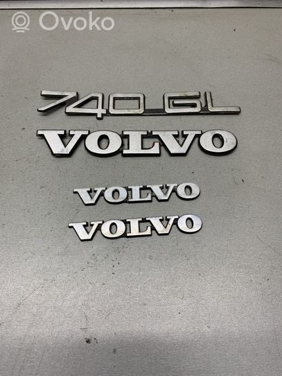 Volvo 740 Rear loading door model letters 