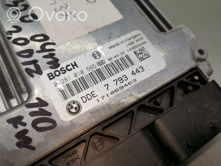 BMW 3 E46 Calculateur moteur ECU 0281010565