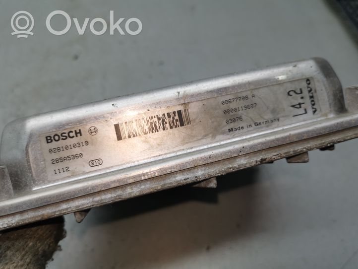 Volvo S60 Calculateur moteur ECU 0281010319