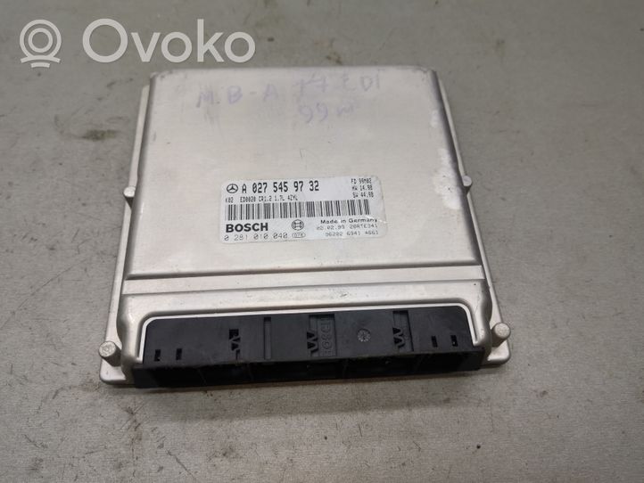 Mercedes-Benz A W168 Engine control unit/module 0281010040