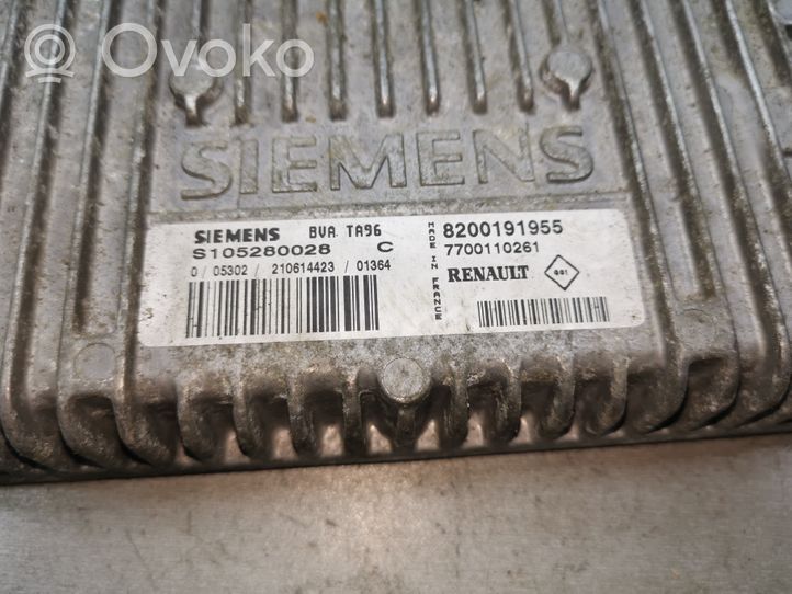 Renault Megane II Pavarų dėžės valdymo blokas 8200191955