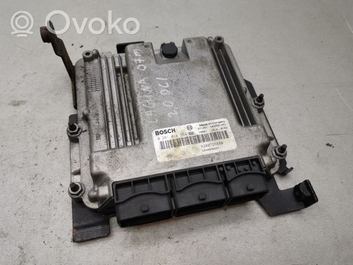 Renault Laguna III Engine control unit/module 0281014354