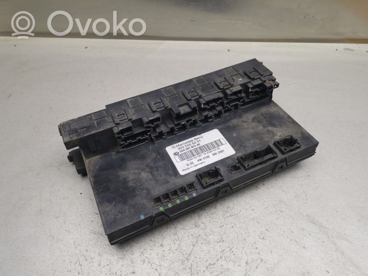 Mercedes-Benz C W203 Module de fusibles 0035455201