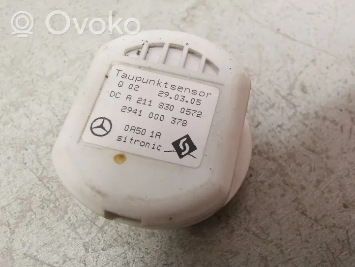 Mercedes-Benz A W169 Sensor de temperatura interna A2118300572