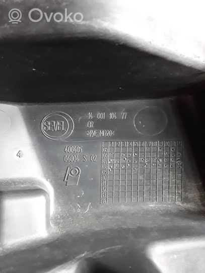 Fiat Scudo Viršutinė dalis radiatorių panelės (televizoriaus) 1400110477