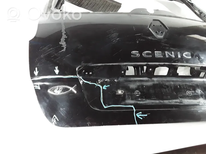 Renault Scenic III -  Grand scenic III Задняя крышка (багажника) 1224685R