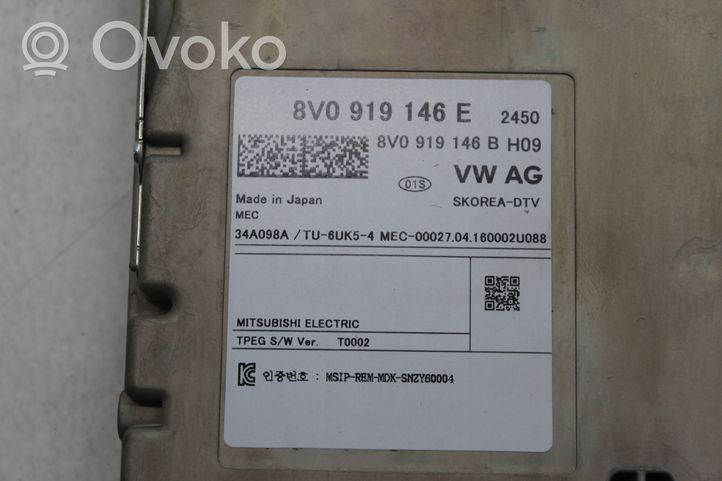 Audi A7 S7 4G Videon ohjainlaite 8V0919146E
