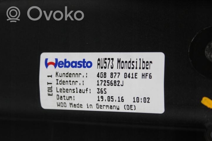 Audi A7 S7 4G Kattoikkunan lasi 4G8877041E