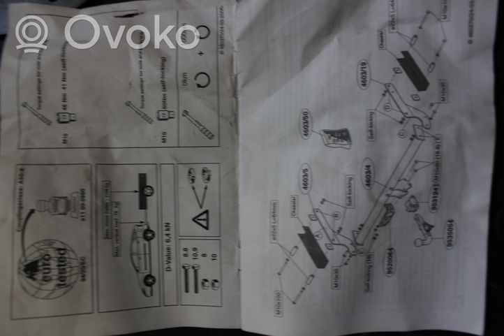 Dacia Logan I Āķa komplekts 460300