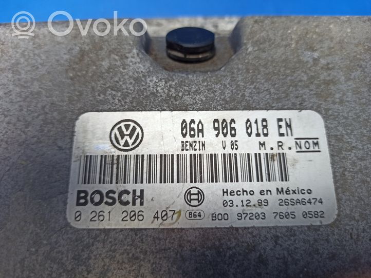 Volkswagen New Beetle Блок управления двигателя 06A906018EN