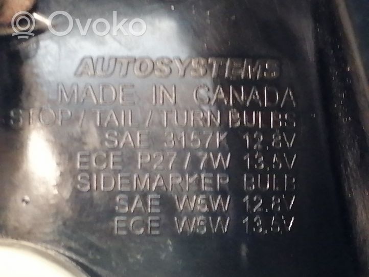 Cadillac CTS Lampa tylna 25742683