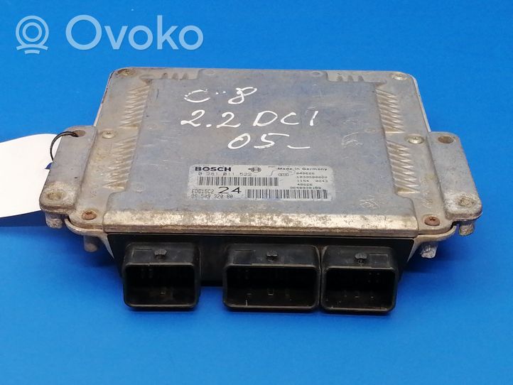 Citroen C8 Sterownik / Moduł ECU 0281011522