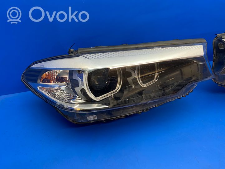 BMW 5 G30 G31 Lot de 2 lampes frontales / phare 10391010006