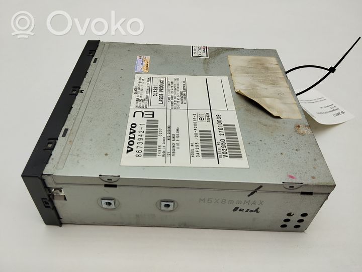 Volvo S60 Navigacijos (GPS) CD/DVD skaitytuvas 86739421