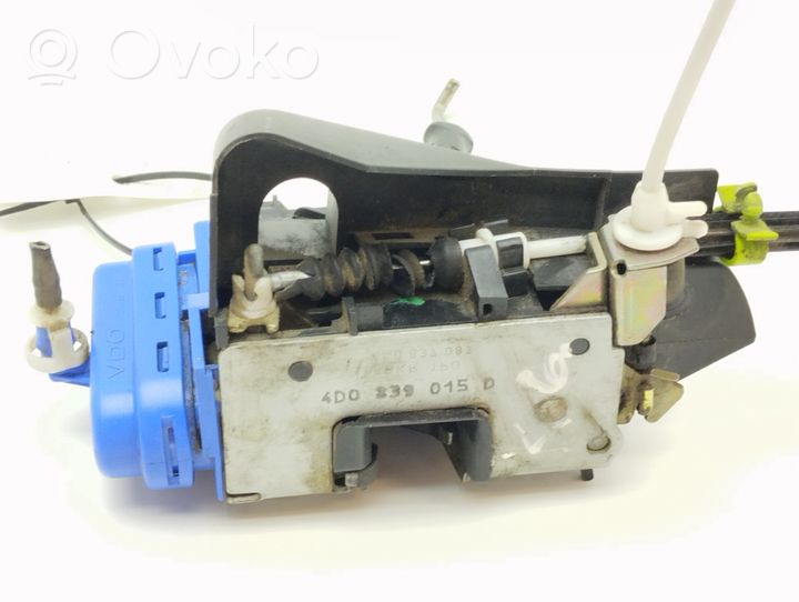 Audi A8 S8 D2 4D Rear door lock 4D0839015