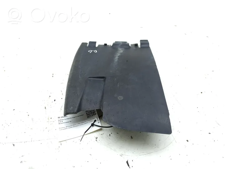 Nissan Primastar Osłona tylna podwozia pod zderzak 8200066884