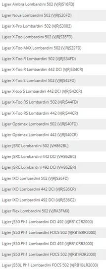 Ligier JS 50 Radiateur de refroidissement 1104