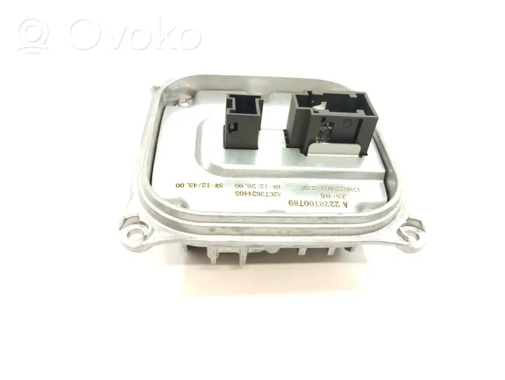 Mercedes-Benz S AMG W222 Module de contrôle de ballast LED A2228700789