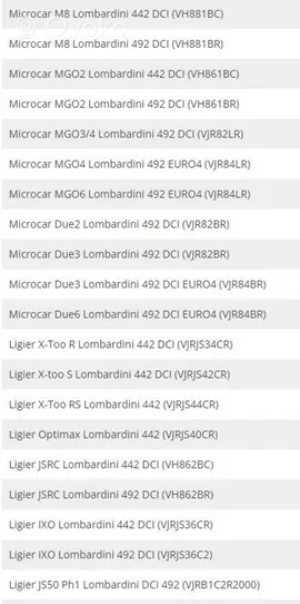 Ligier JS 50 Altra parte del motore 1010414