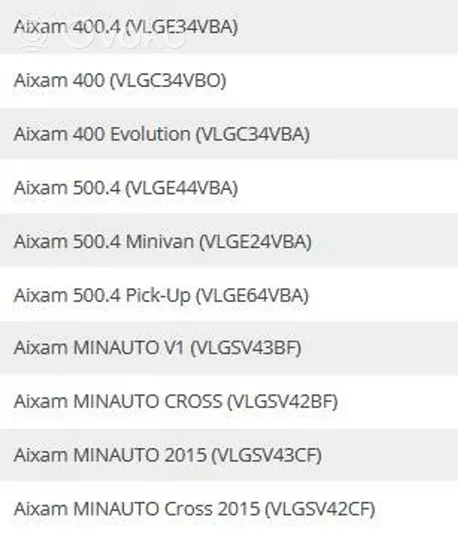 Aixam Coupe Tambour de frein arrière 6AP030A