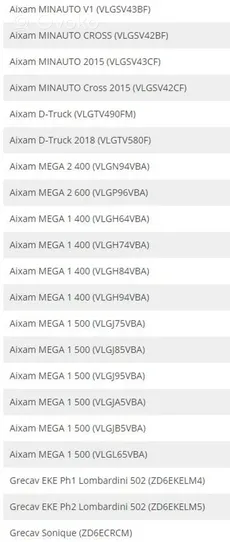 Aixam A741 Sankabos komplektas 23.02A