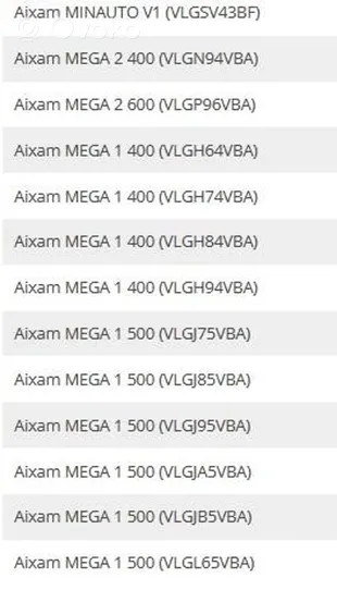 Aixam D-TRUCK Juego de embrague 23.01A