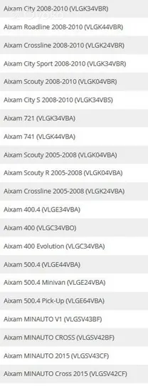 Aixam 500 Zewnętrzny przegub homokinetyczny wału napędowego 220401